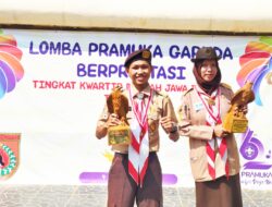 Kontingen Pramuka Garuda Kwarcab Batang Raih Juara Tingkat Jawa Tengah